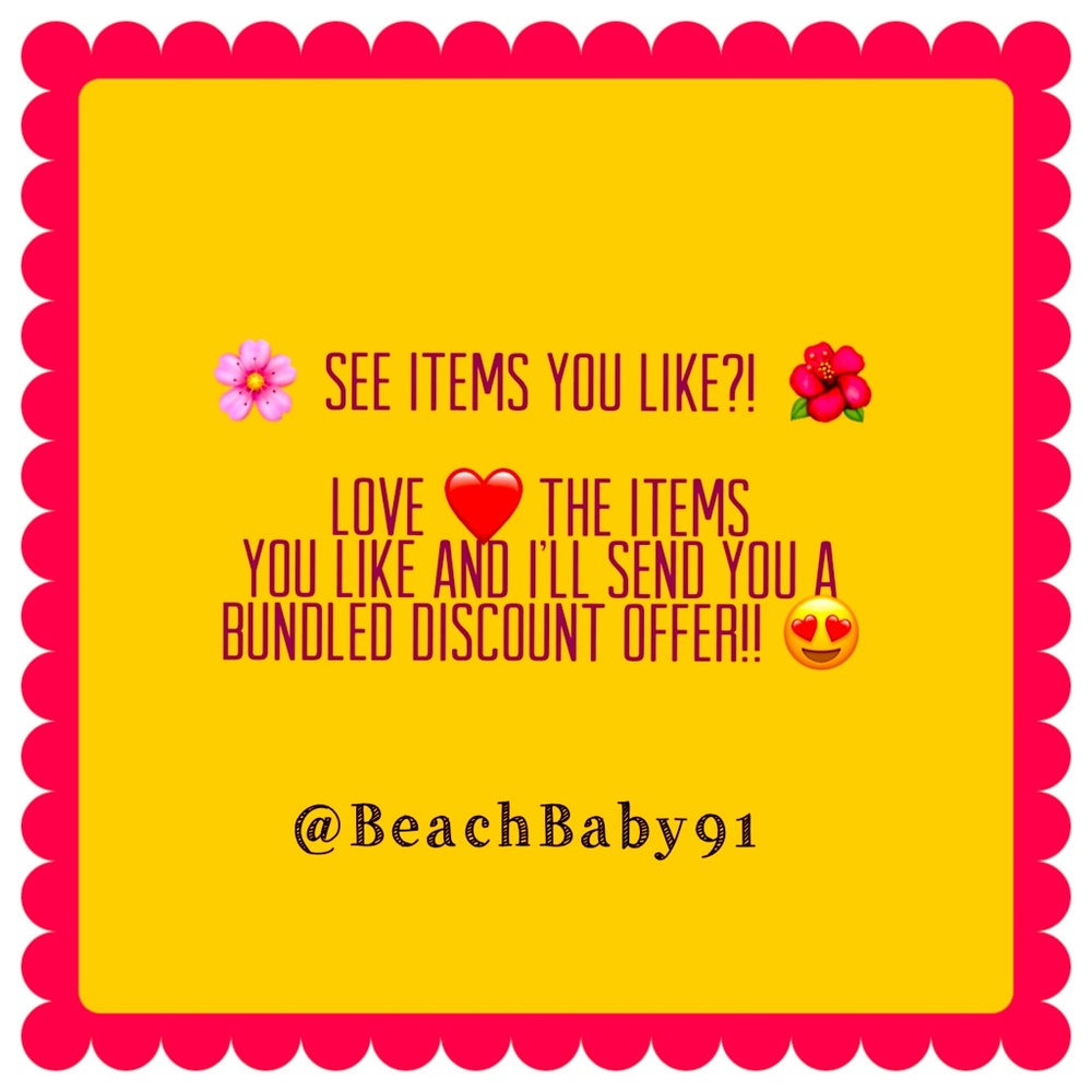 Like your Favs for a private discount!!